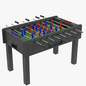 Foosball table football 1 3D