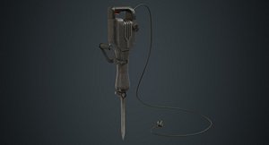 3D jackhammer 1b model
