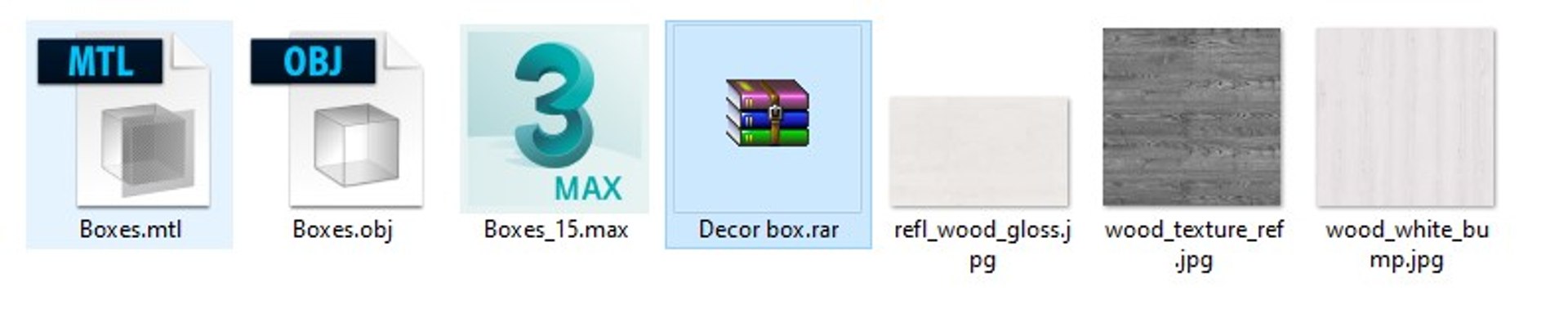 Box Panel Decor 3D Model - TurboSquid 1624247