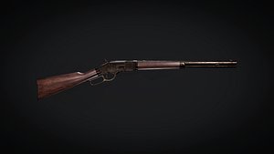 3D winchester 1873 model
