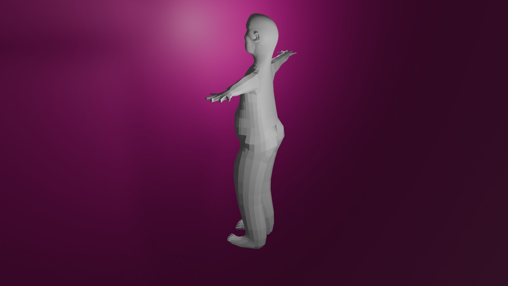3D Low Poly - Fat Man Model - TurboSquid 2344544