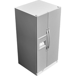 3d model refrigerator