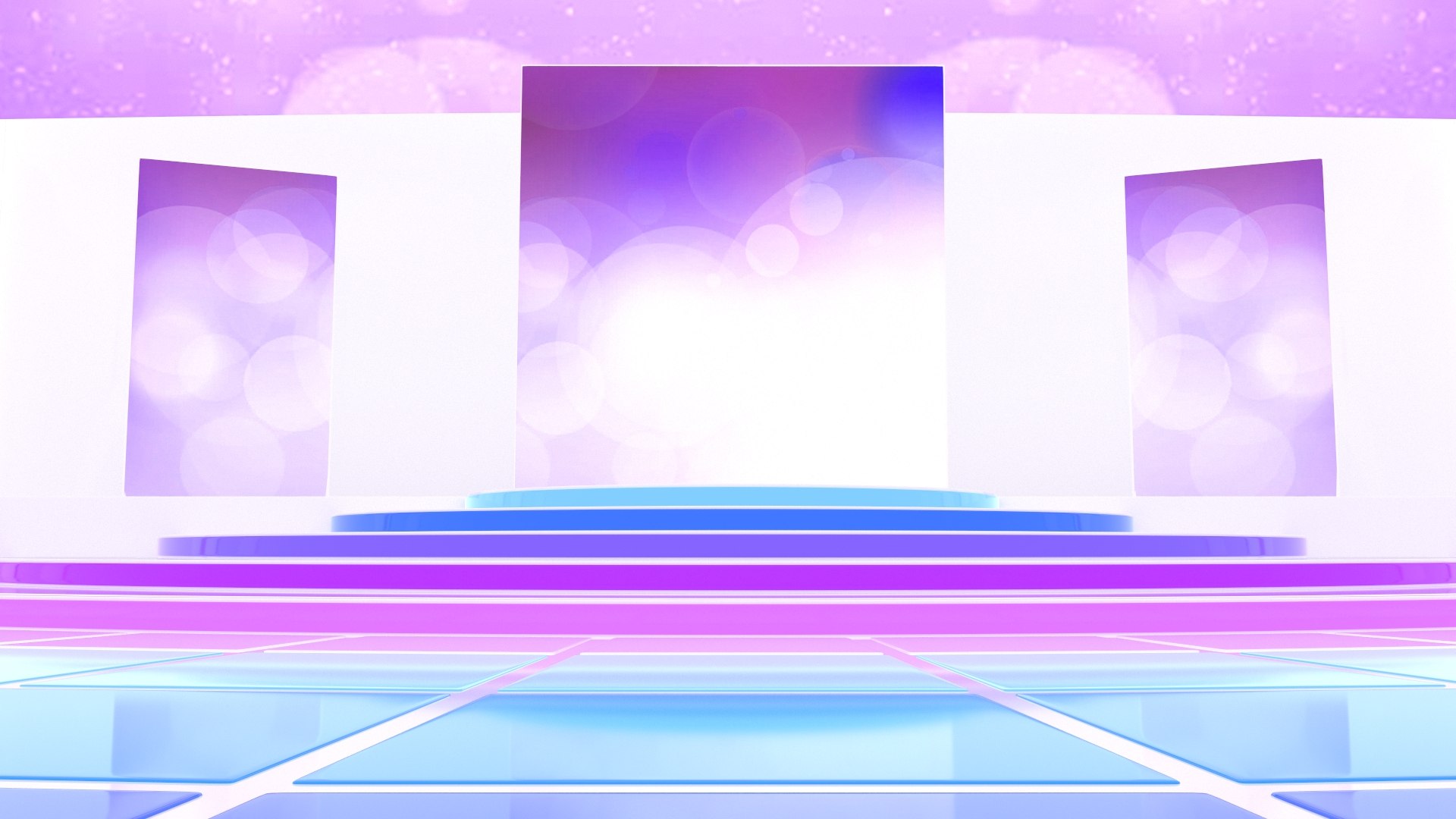 Show Stage White White 3D Model - TurboSquid 1753917