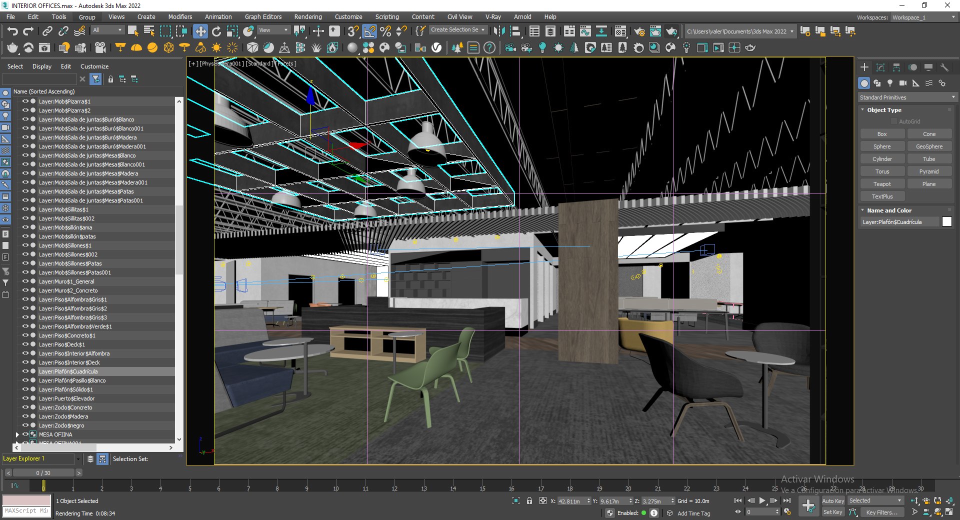 Office Interior Model - TurboSquid 1993228