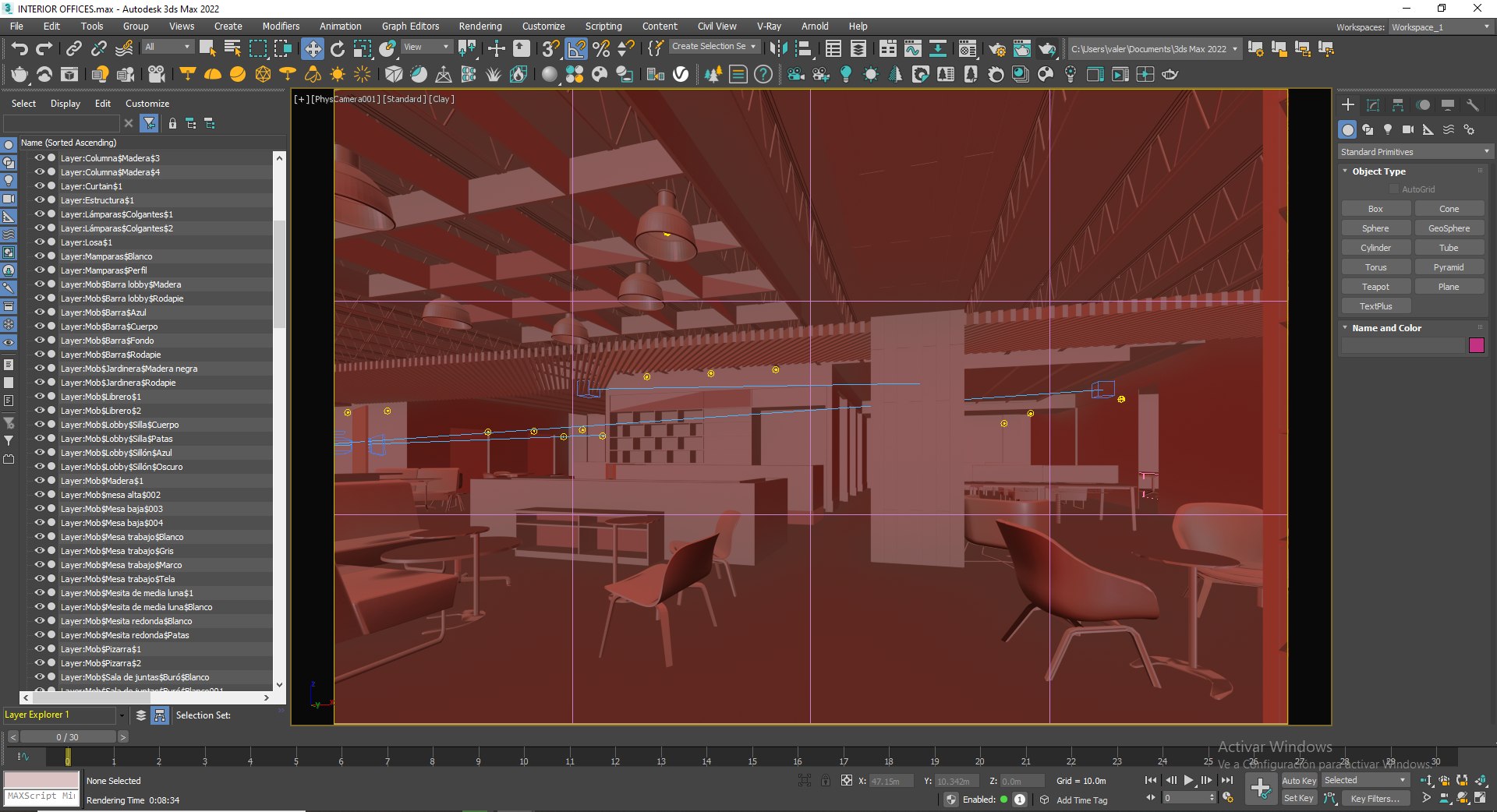 Office Interior Model - TurboSquid 1993228