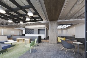 Office interior model