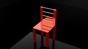 Investigation environment with chair model