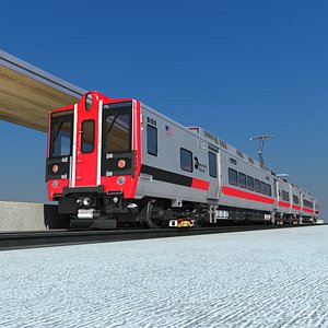 metro north kawasaki m8 3d model