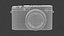 3D Leica D-Lux 8 Digital Camera PBR Texture