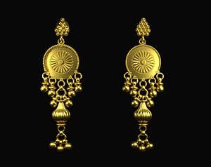ear ring 3D model