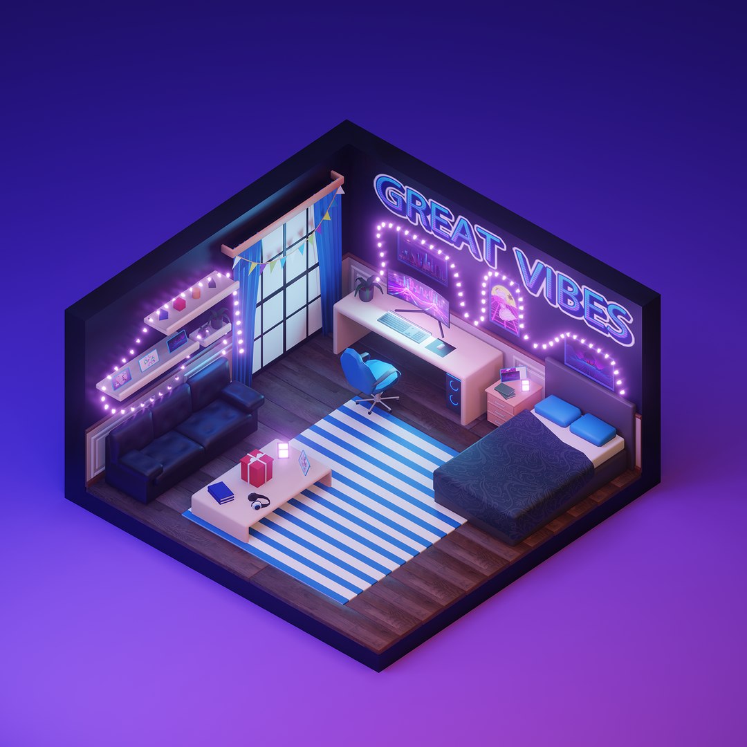 Lowpoly Bedroom 3D https://p.turbosquid.com/ts-thumb/Z6/otvVWK/sT/2/png/1673271767/1920x1080/fit_q87/29235329cdf6094dd78d931e1d3508f38e7ea29a/2.jpg