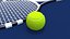 Pelota de tenis con pelo