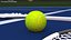 Pelota de tenis con pelo
