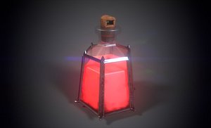 potions pack 3D model
