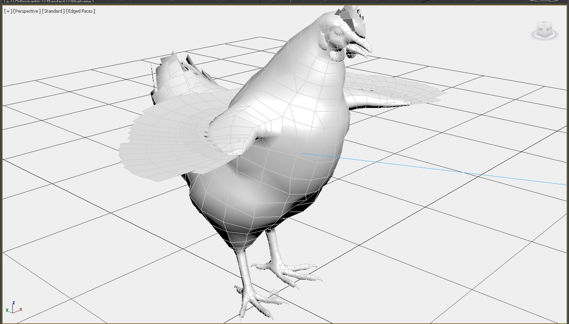 3D Chicken Rigged Model - TurboSquid 1911863