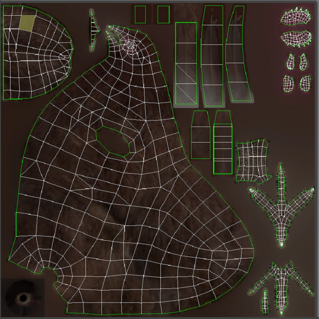 3D Chicken Rigged Model - TurboSquid 1911863