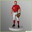 Biały baseballista CG (PITCHER)