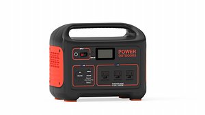 jackery portable power modeled 3D model