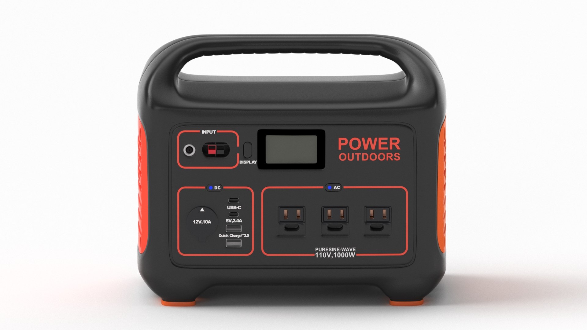 Jackery Portable Power Modeled 3D Model - TurboSquid 1550021