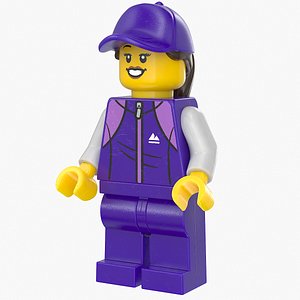 Lego Minifig Female Sport