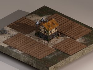 Farm House 3D model
