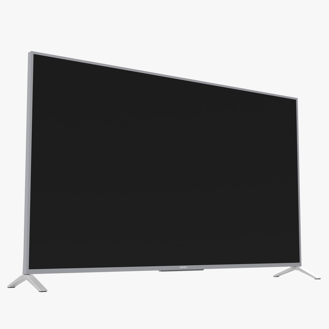 Sony 4K Ultra HD TV 64.5 Inch 3D model preview