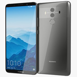 3D realistic huawei mate 10