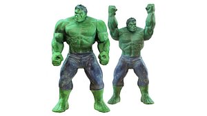 Two Hulk toys 2