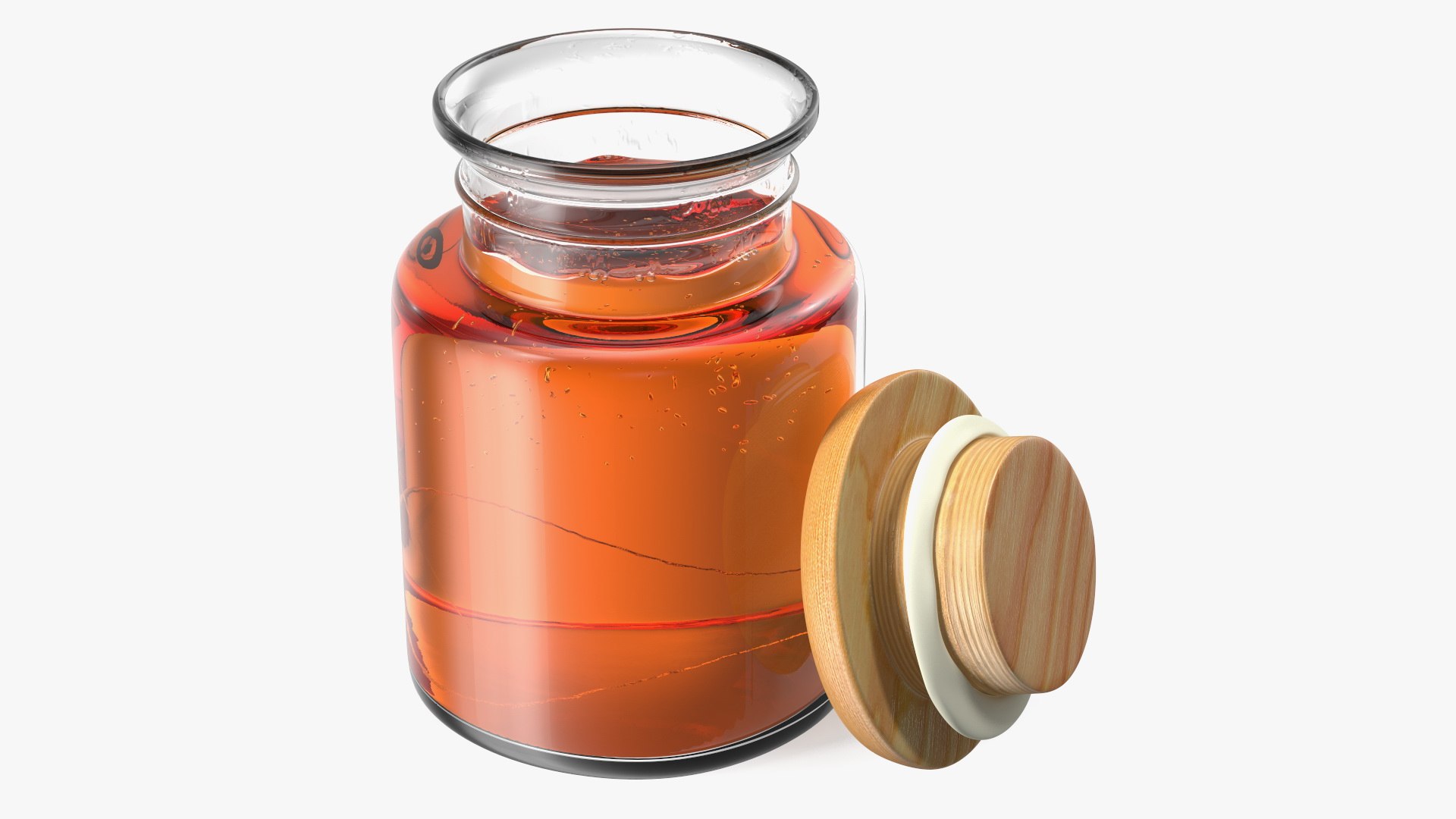 Honey Jar 3D model preview