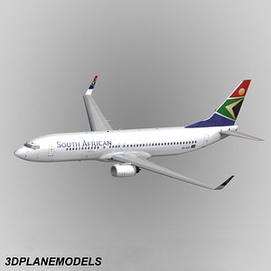 3ds b737-800 south african airways