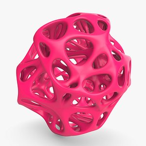 3D model Blobs Organic Cage Skeleton
