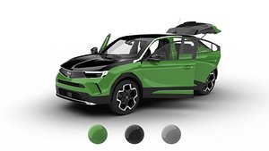 3D Opel Mokka-e 2021 HQ 3d model