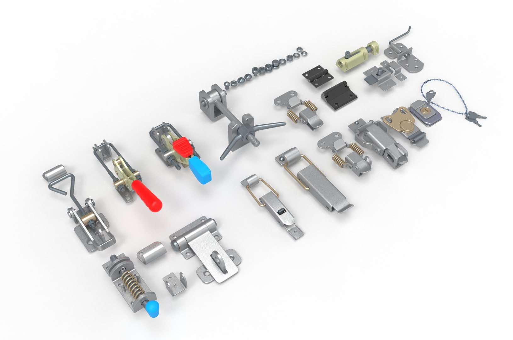 latches and  hinges 3D model https://p.turbosquid.com/ts-thumb/Z7/V2nlq1/lv/latch.1039/jpg/1706279508/1920x1080/fit_q87/1caf4c653acf7da9930c11fc9941ba51f56de11f/latch.1039.jpg