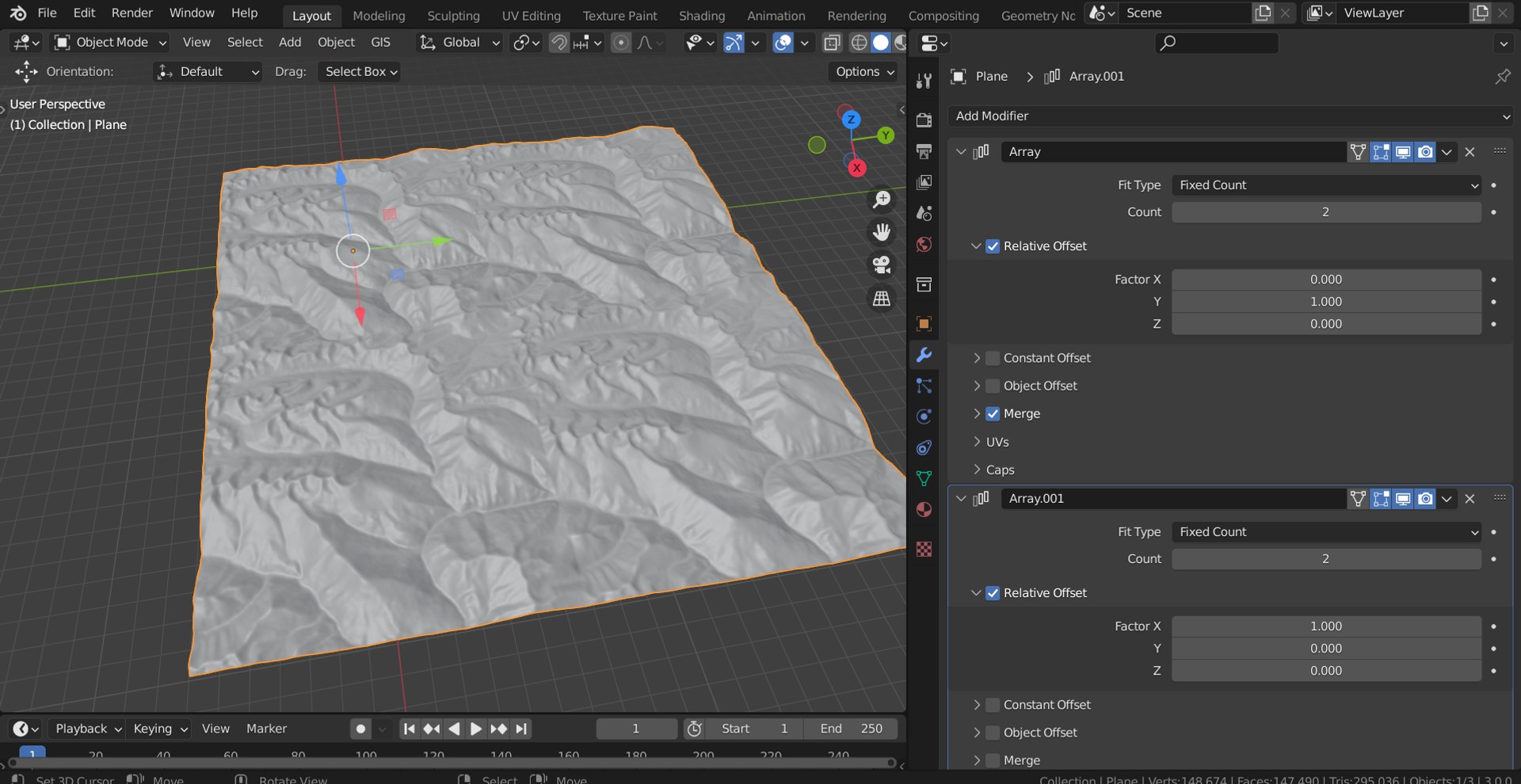 Mountain Hills Tile Map Model - TurboSquid 1872069