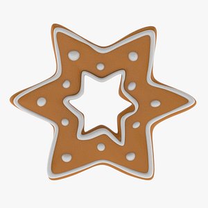 christmas biscuit 3D model
