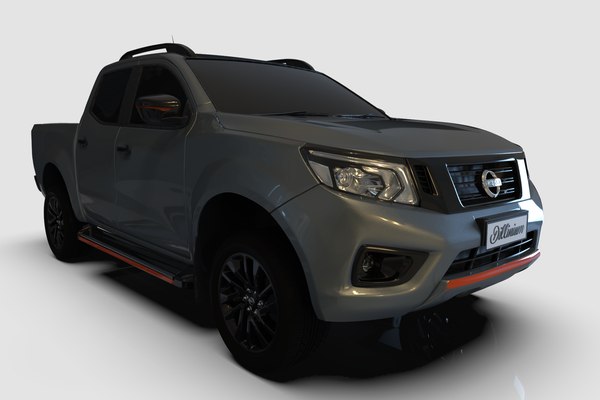 3D 2020 nissan black model