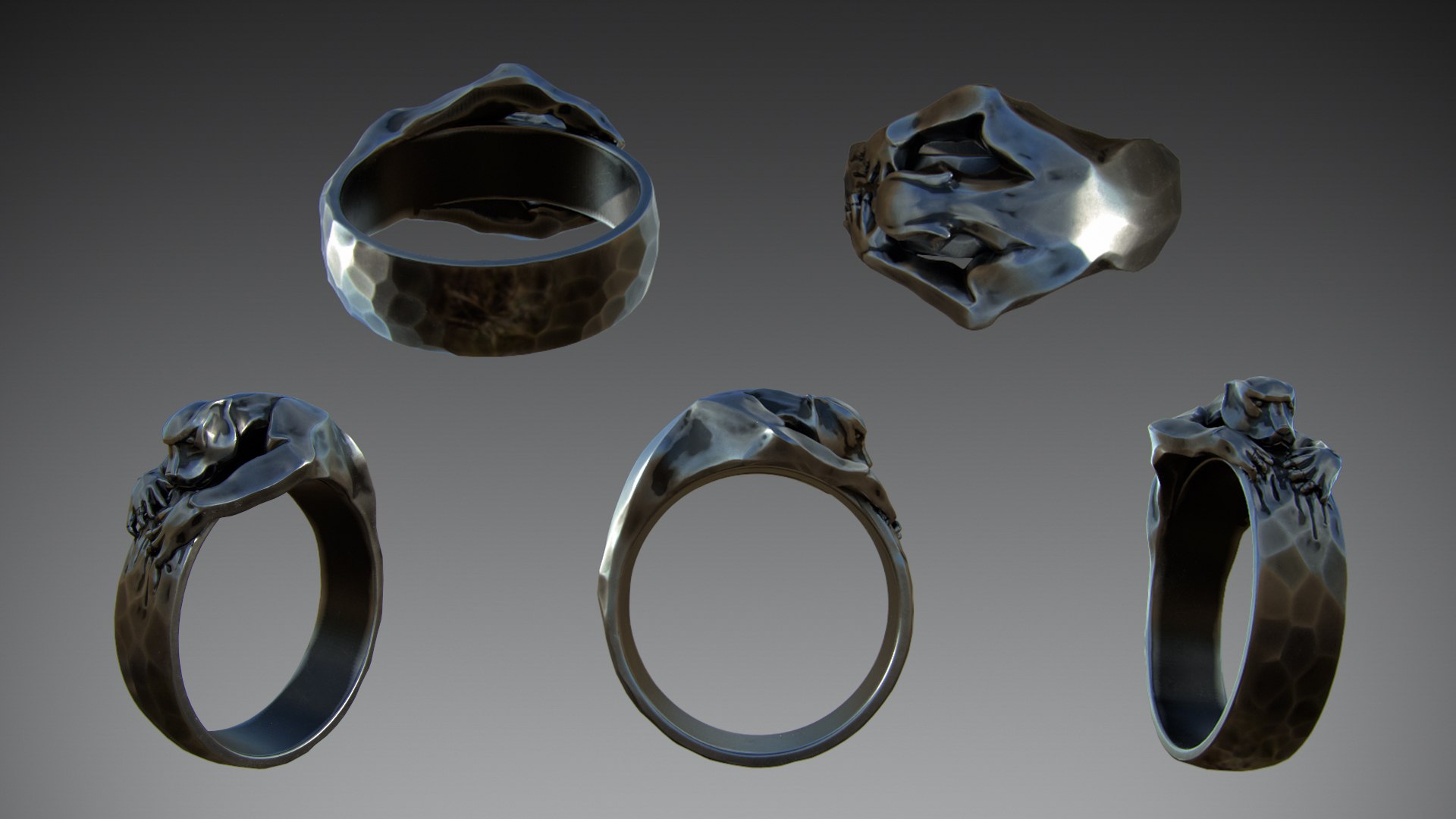 3D Model Ring Panther - TurboSquid 1687333