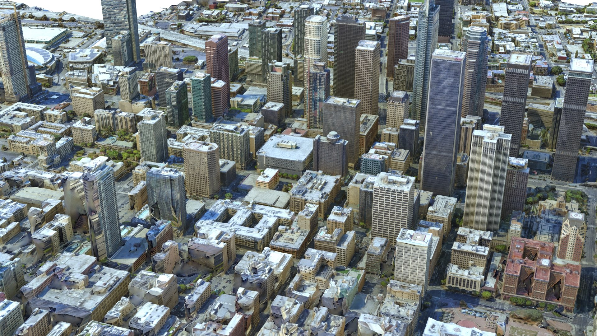 Los Angeles Model - TurboSquid 2362000