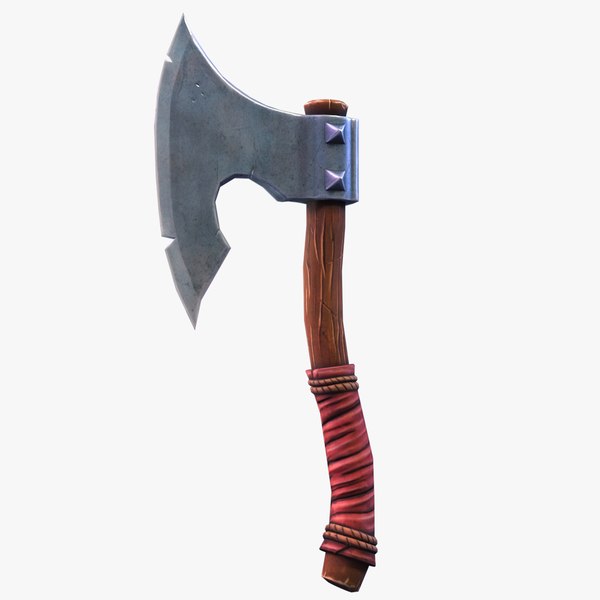 Stylized Axe 3D