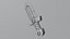 Cartoon Toy Sword - Stylized Low Poly Game Asset 3D Model