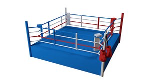 Boxing Ring 3D model