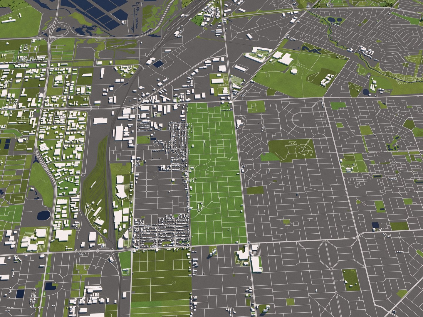 3D Buildings Houses Maps - TurboSquid 1611560