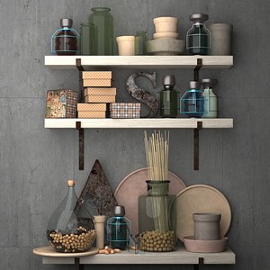 decorative set vintage modern kitchen max