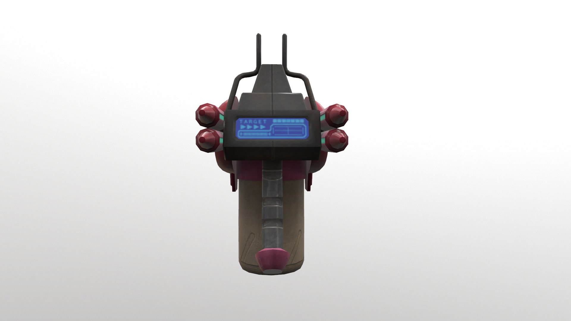 3D Disc Machine Gun Level 5 - TurboSquid 2190973