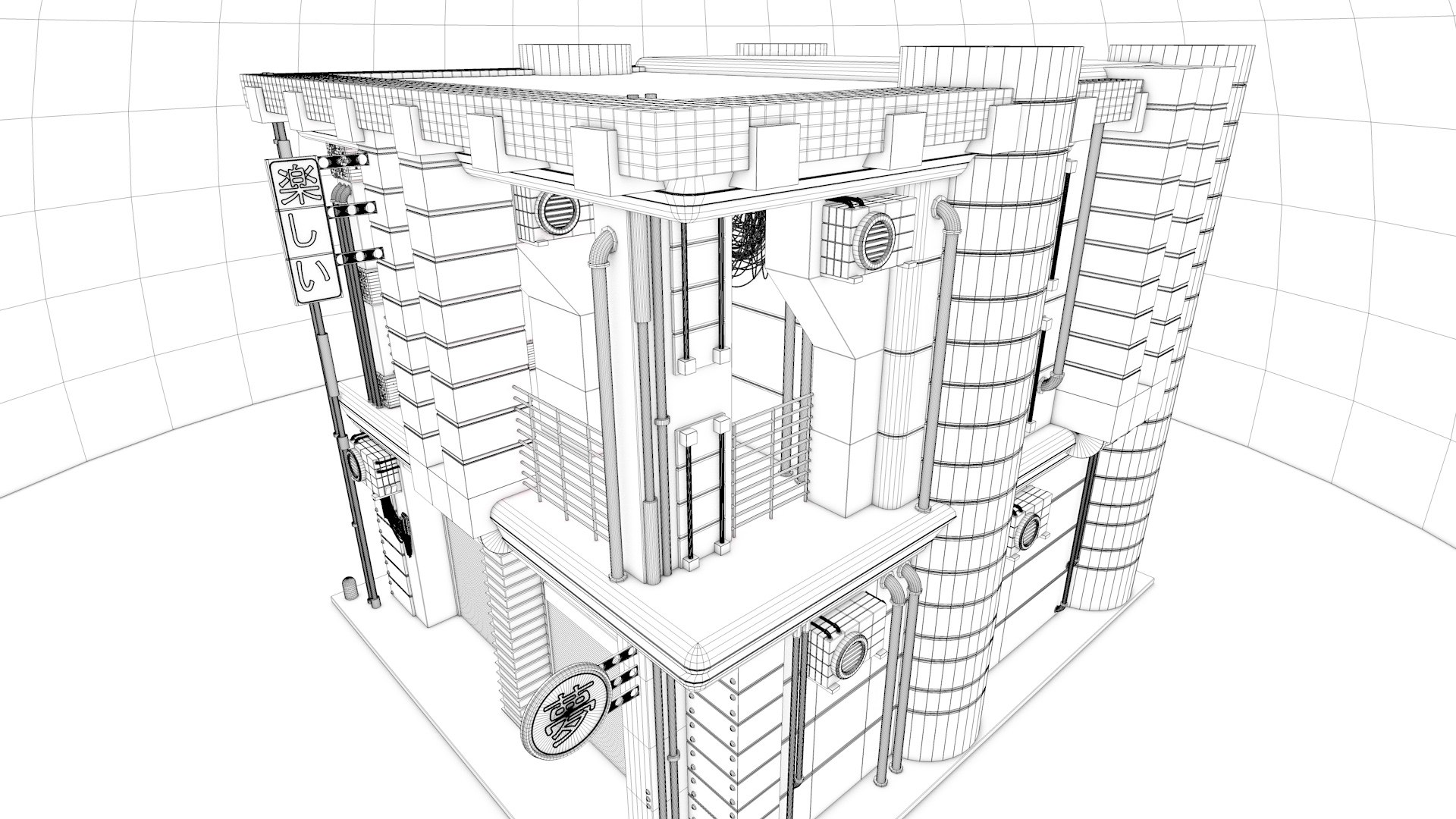 Retro Futuristic Building Environment 3D model https://p.turbosquid.com/ts-thumb/Z8/3sgwfz/SB/retro_futuristic_building_environment_wire0005/jpg/1677213512/1920x1080/fit_q87/ab557144bc3a52cf4fdba3e6533665c9bb724cb5/retro_futuristic_building_environment_wire0005.jpg