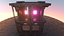 Retro Futuristic Building Environment