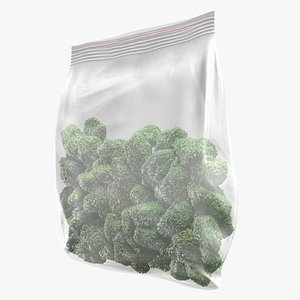 3D weed bag model