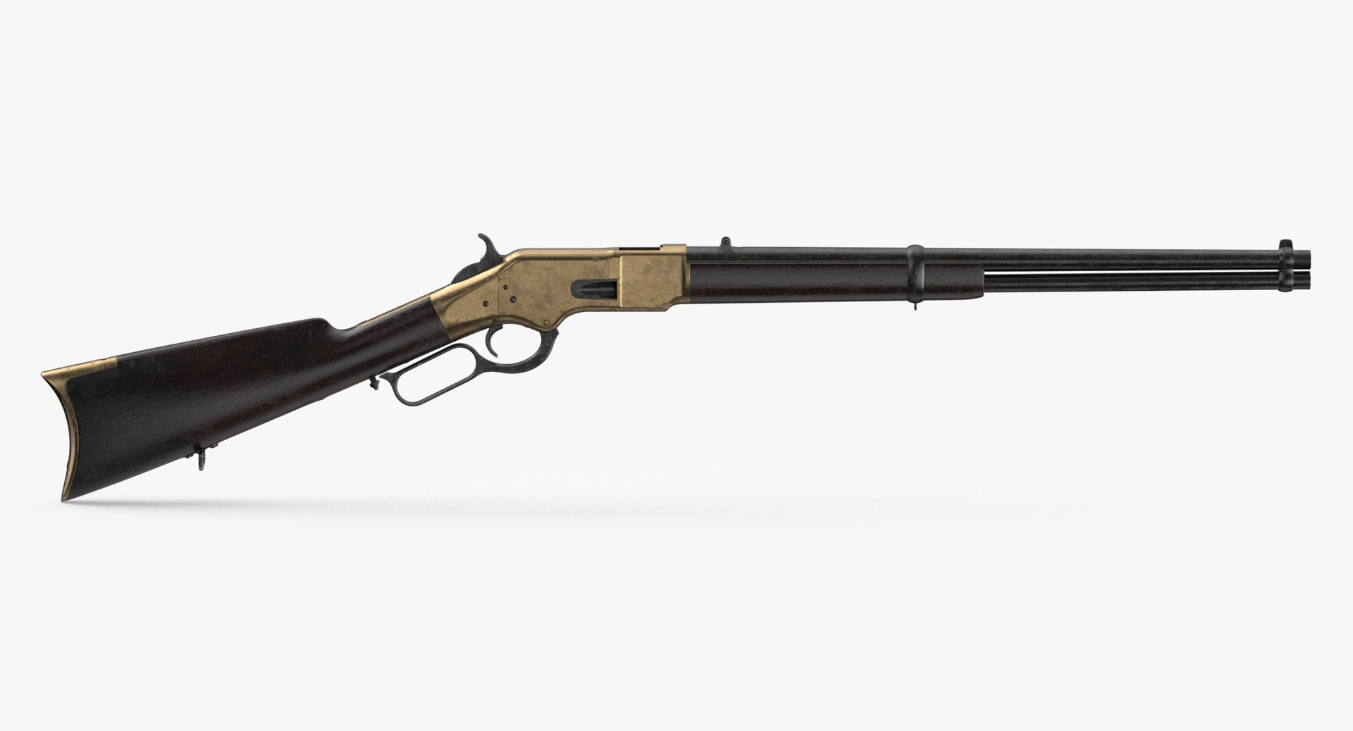 3D Model Winchester Rifle 01 - TurboSquid 2203313