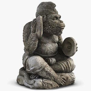 statue monkey cymbals max