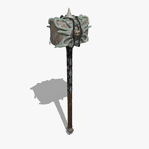 3d fantasy hammer